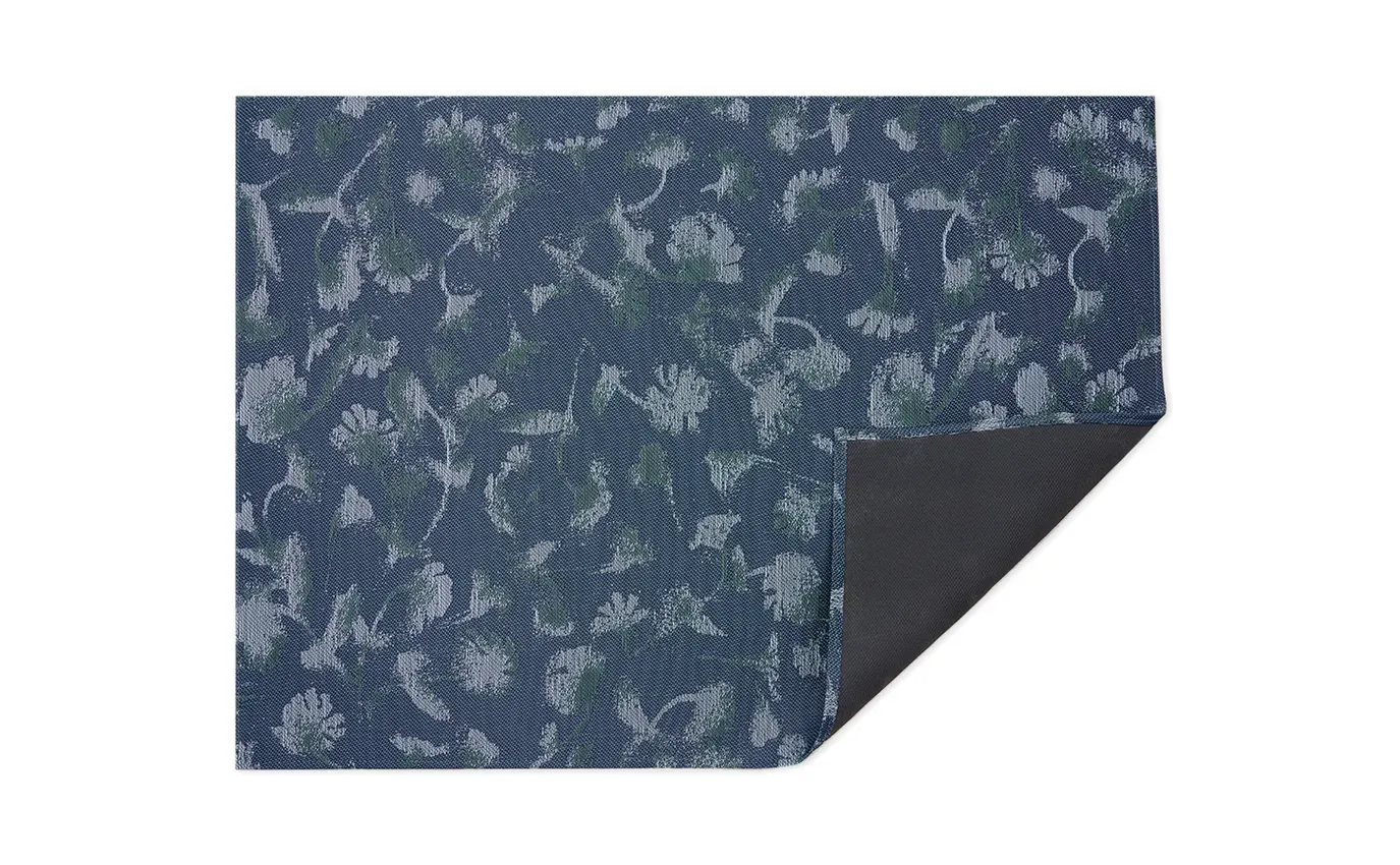 Chilewich LTX Botanic Floormat In Indigo 23x36