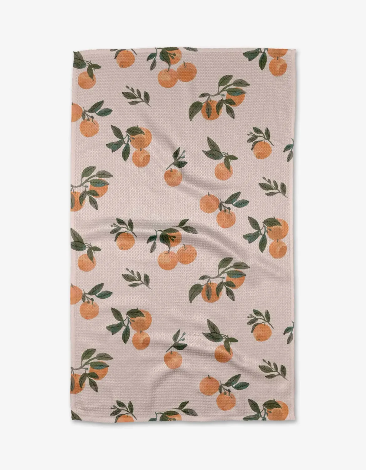 Geometry Tea Towel Pretty In Peach