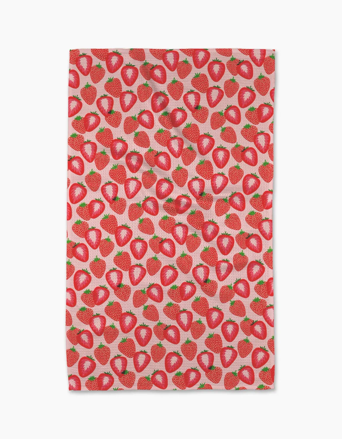 Geometry Tea Towel So Many Strawberries