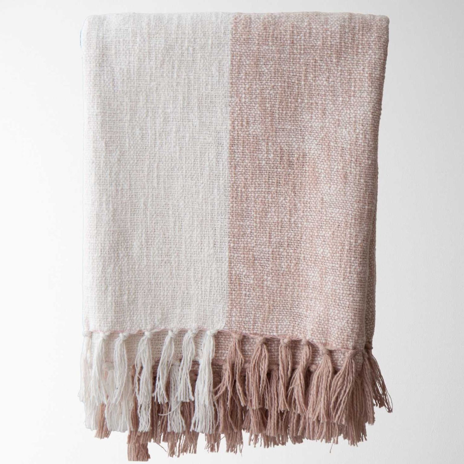 Hazels Soft And Cozy Cottage Throw In Rose 50&quot;x60&quot;