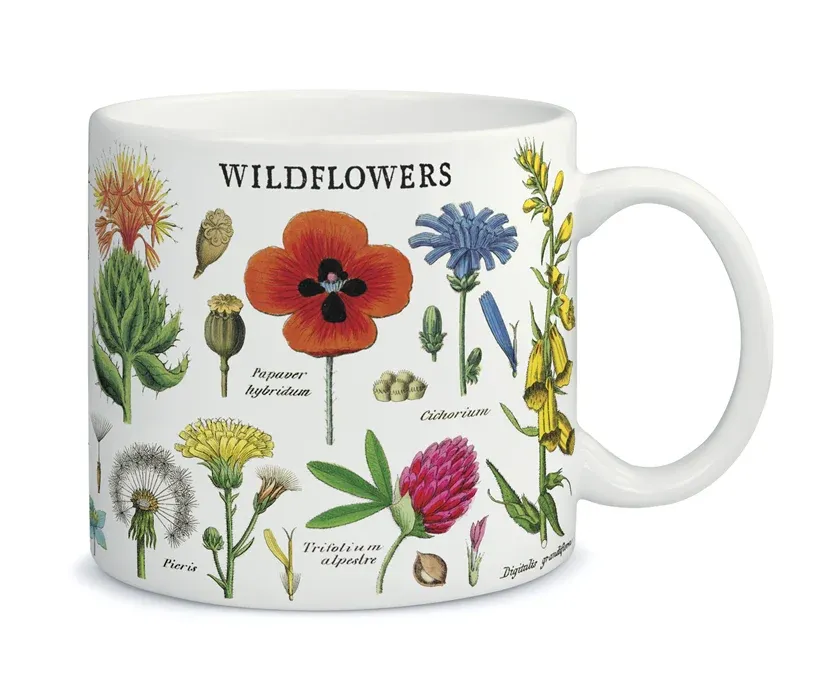 Wildflowers Vintage Mug 14 fl oz