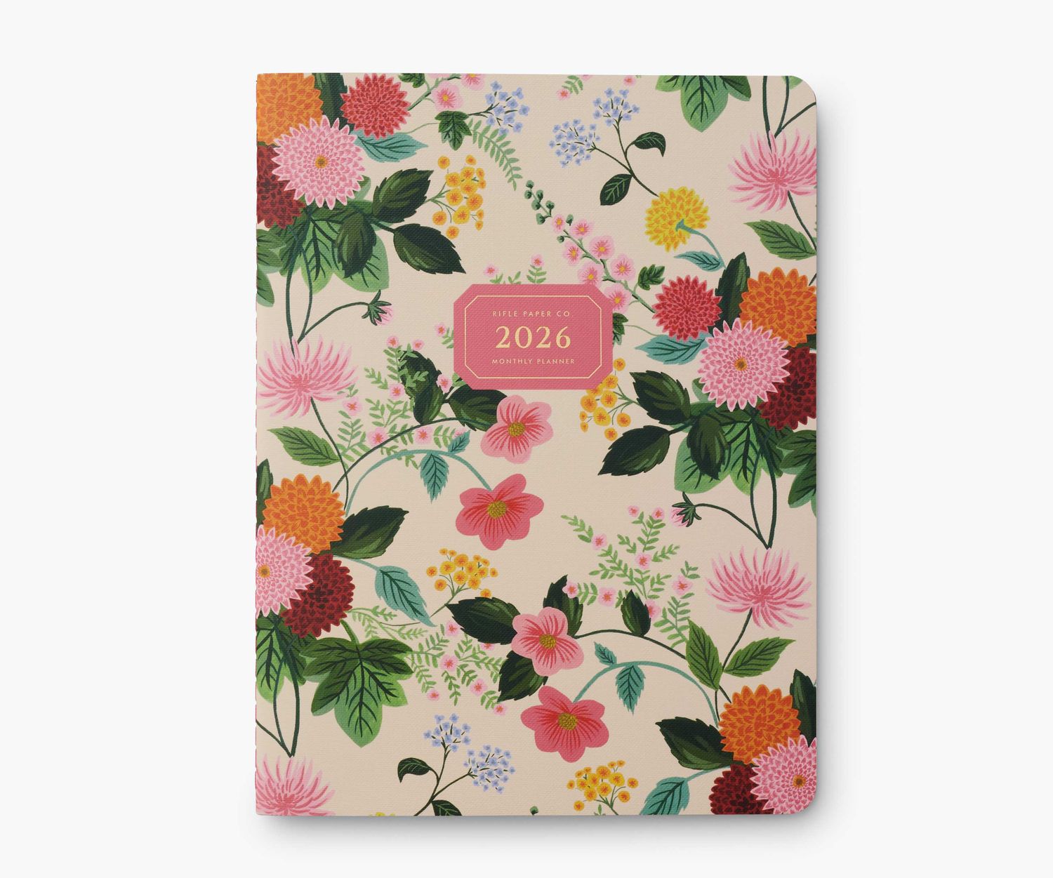Rifle Paper Co. 12- Month Appointment Notebook 2026 Dahlia
