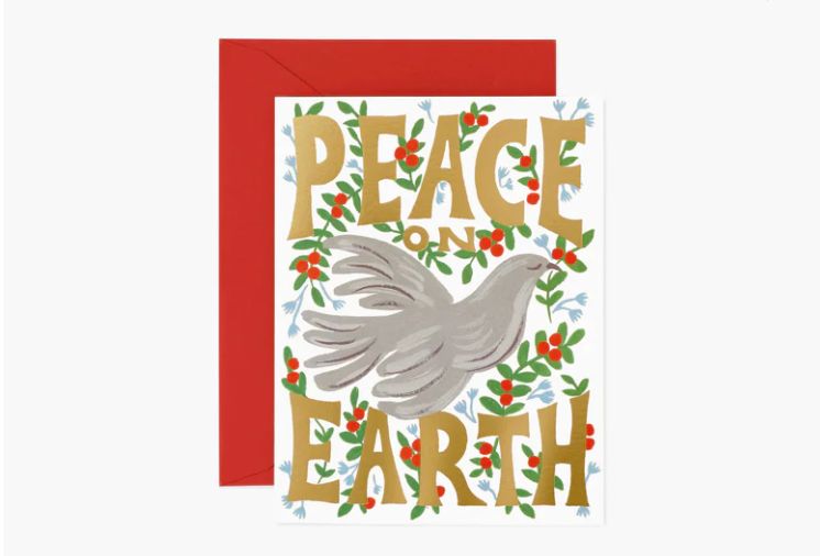 Rifle Paper Co. Card Peace Dove