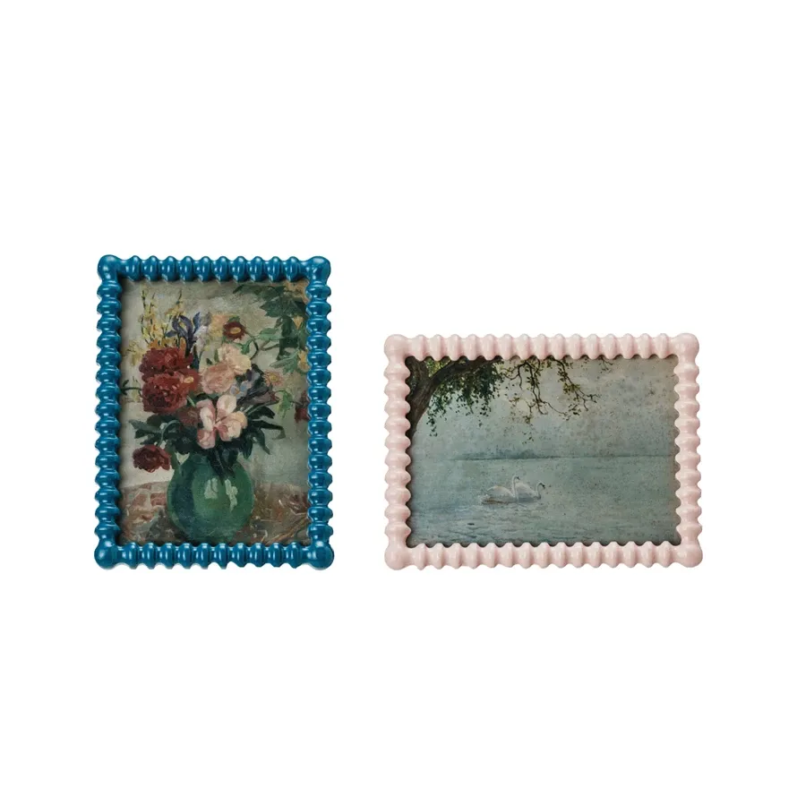 Wood Picture Frame 5-3/4&quot; W x 7-3/4&quot; H Pink