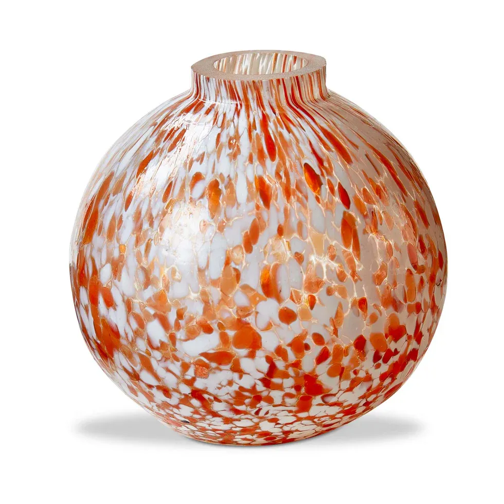 Bud Vase Confetti Orange