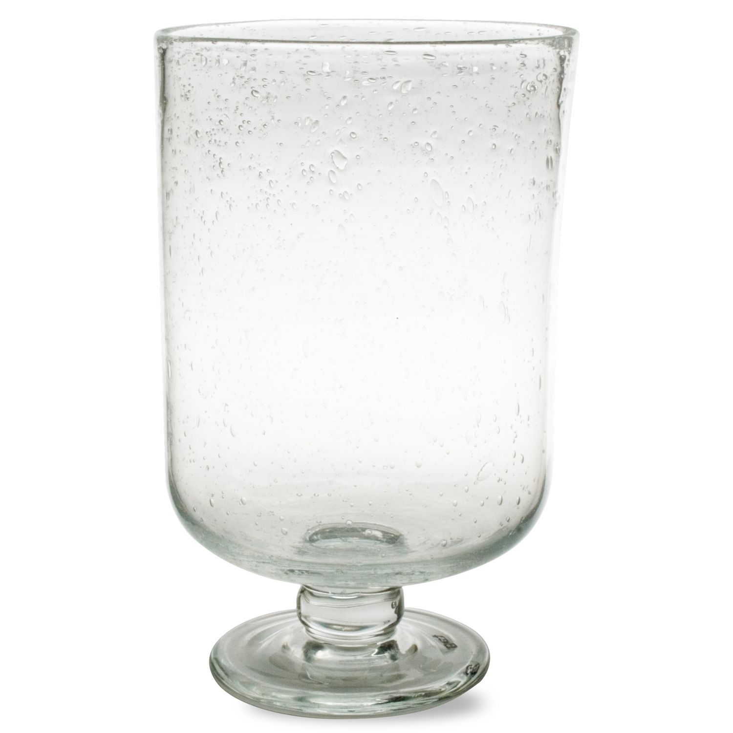 Bubble Glass Hurricane Medium