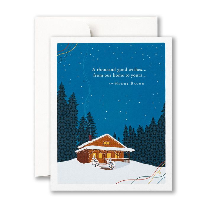 Card A Thousand Good Wishes