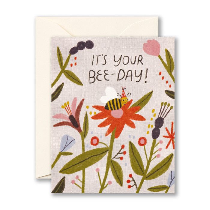 Card Its Your Bee Day