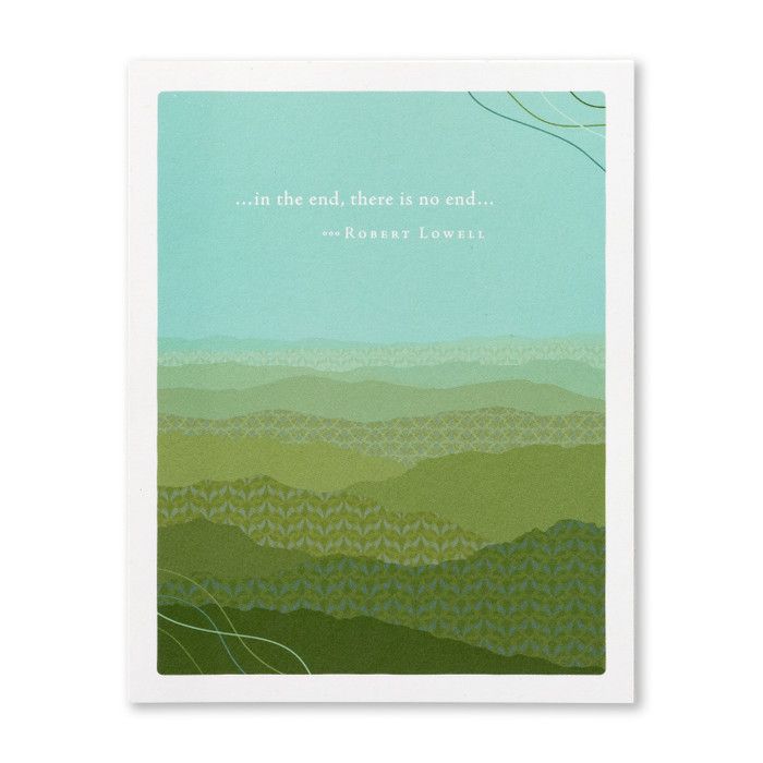 Card In The End, There Is No End