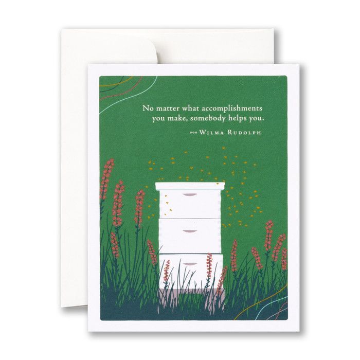 Card No Matter What Accomplishments You Make