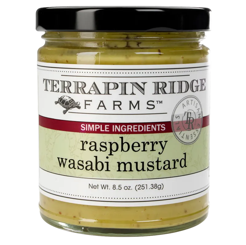 Raspberry Wasabi Mustard 8.5oz