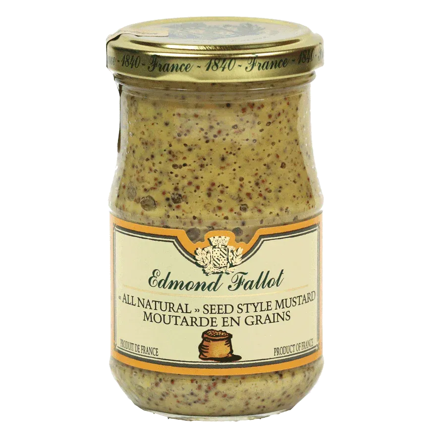 Edmond Fallot Old Fashioned Seed Style Mustard 7.2oz