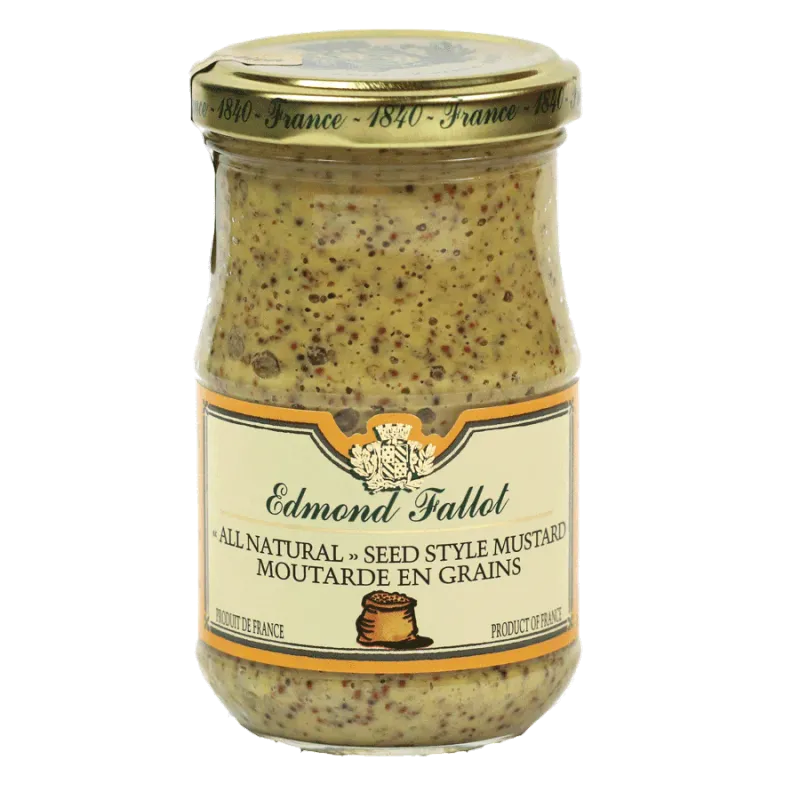 Edmond Fallot Old Fashioned Seed Style Mustard 7.2oz