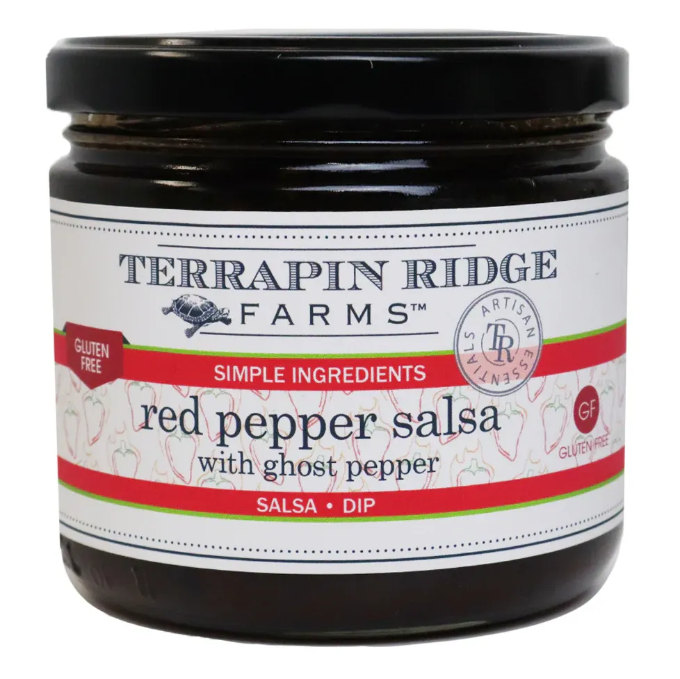 Red Pepper Salsa With Ghost Pepper 12.25oz