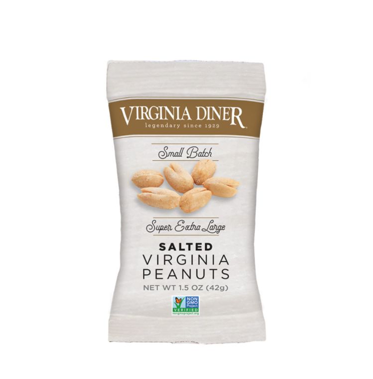 Virginia Diner Salted Peanut Bag 1.5oz