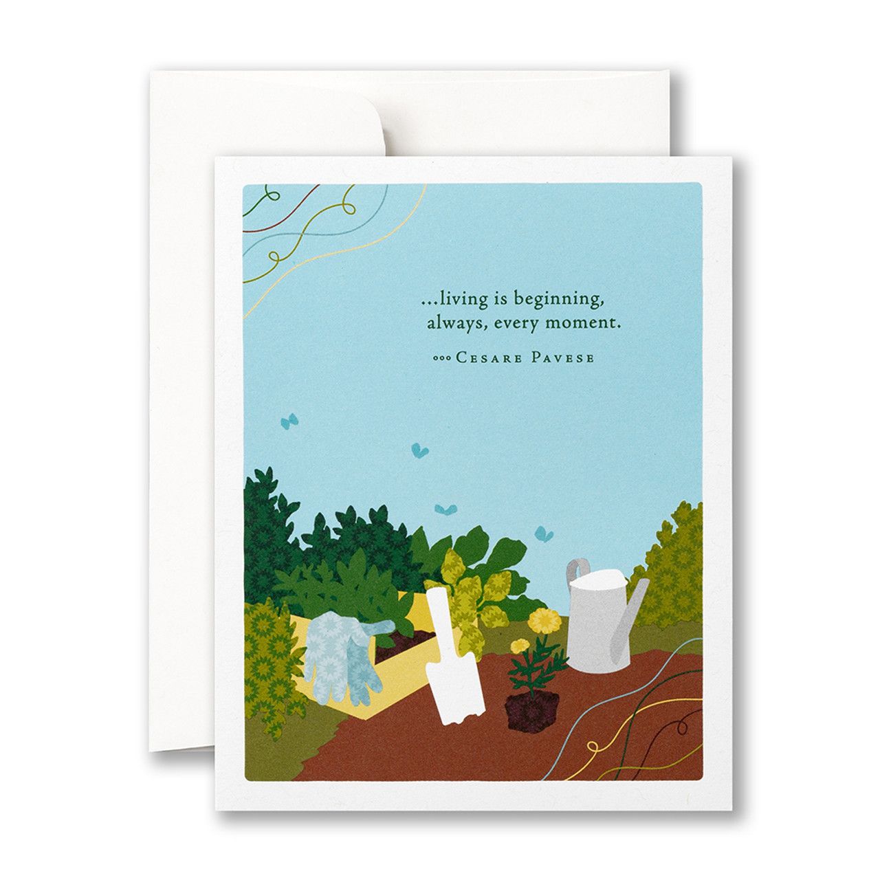 Card Living Is Beginning Always Every Moment