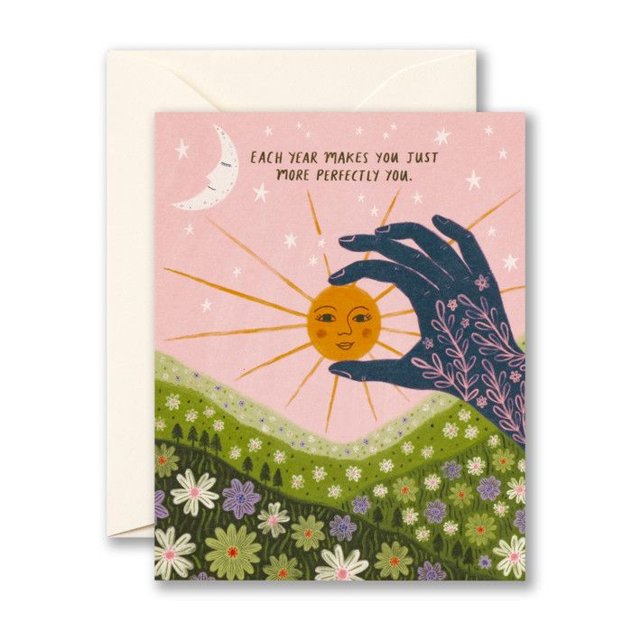 Card Each Year Makes You Just More Perfectly You