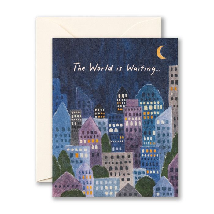 Card The World Is Waiting