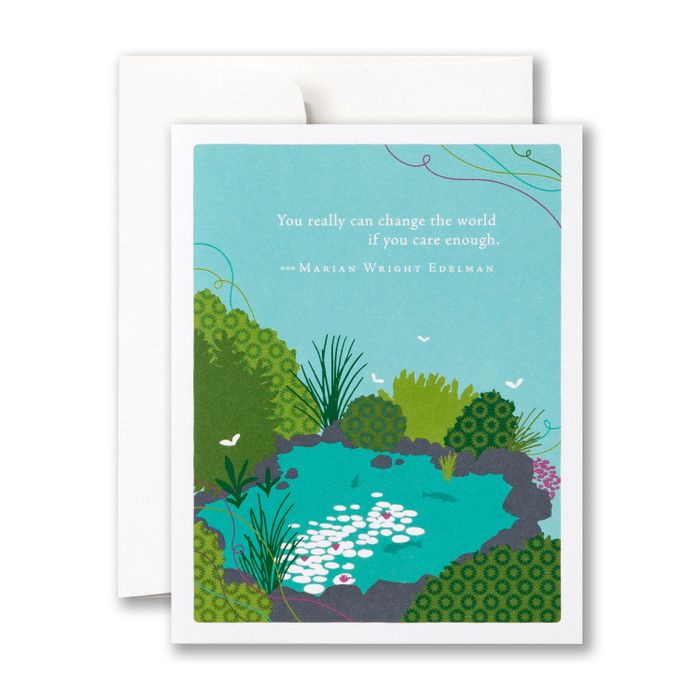 Card You Really Can Change The World