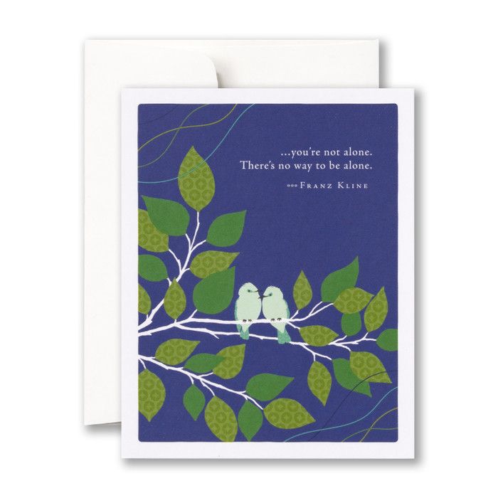 Card Youre Not Alone