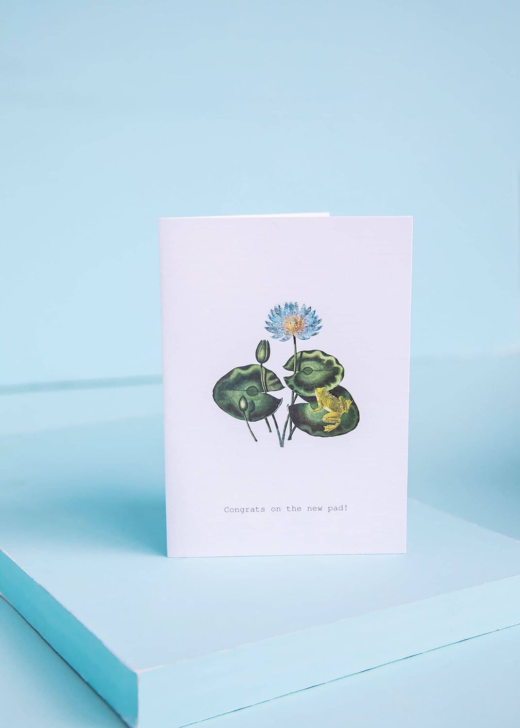 Card Congrats On The New Pad