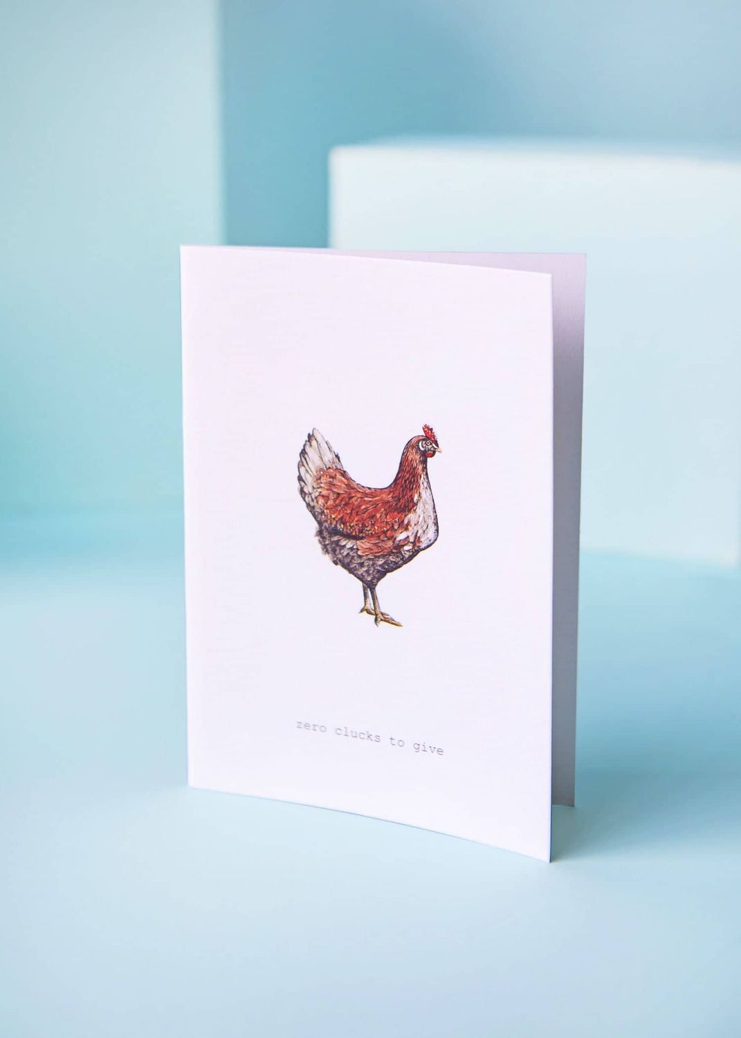 Card Zero Clucks To Give