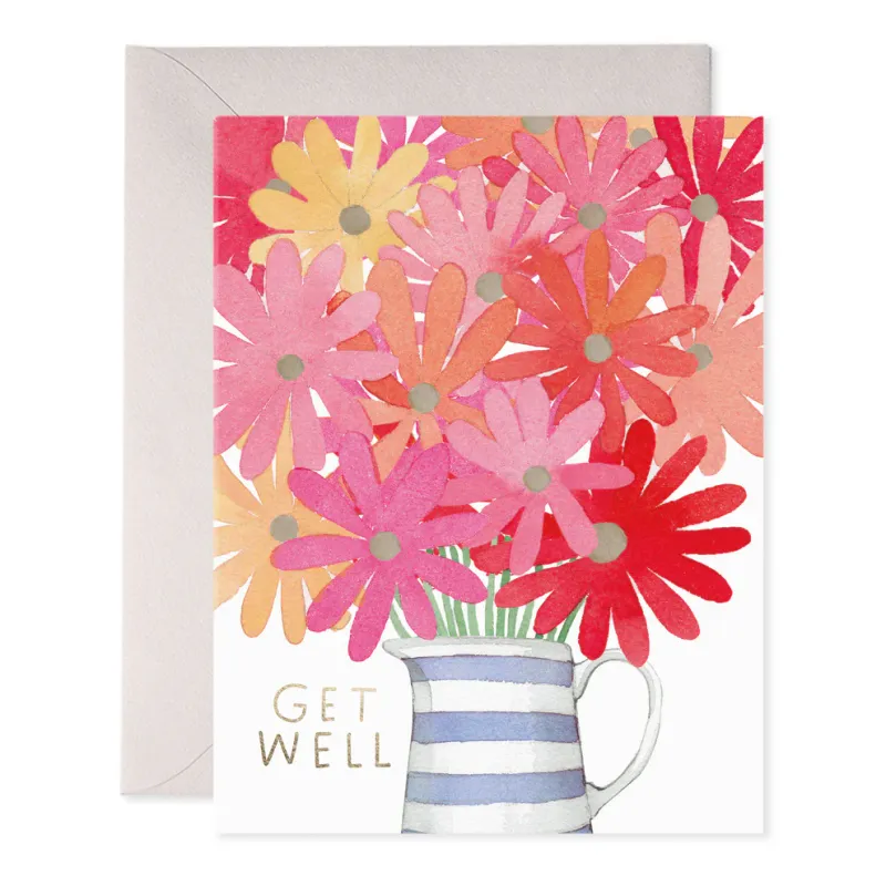 Card Get Well Flowers
