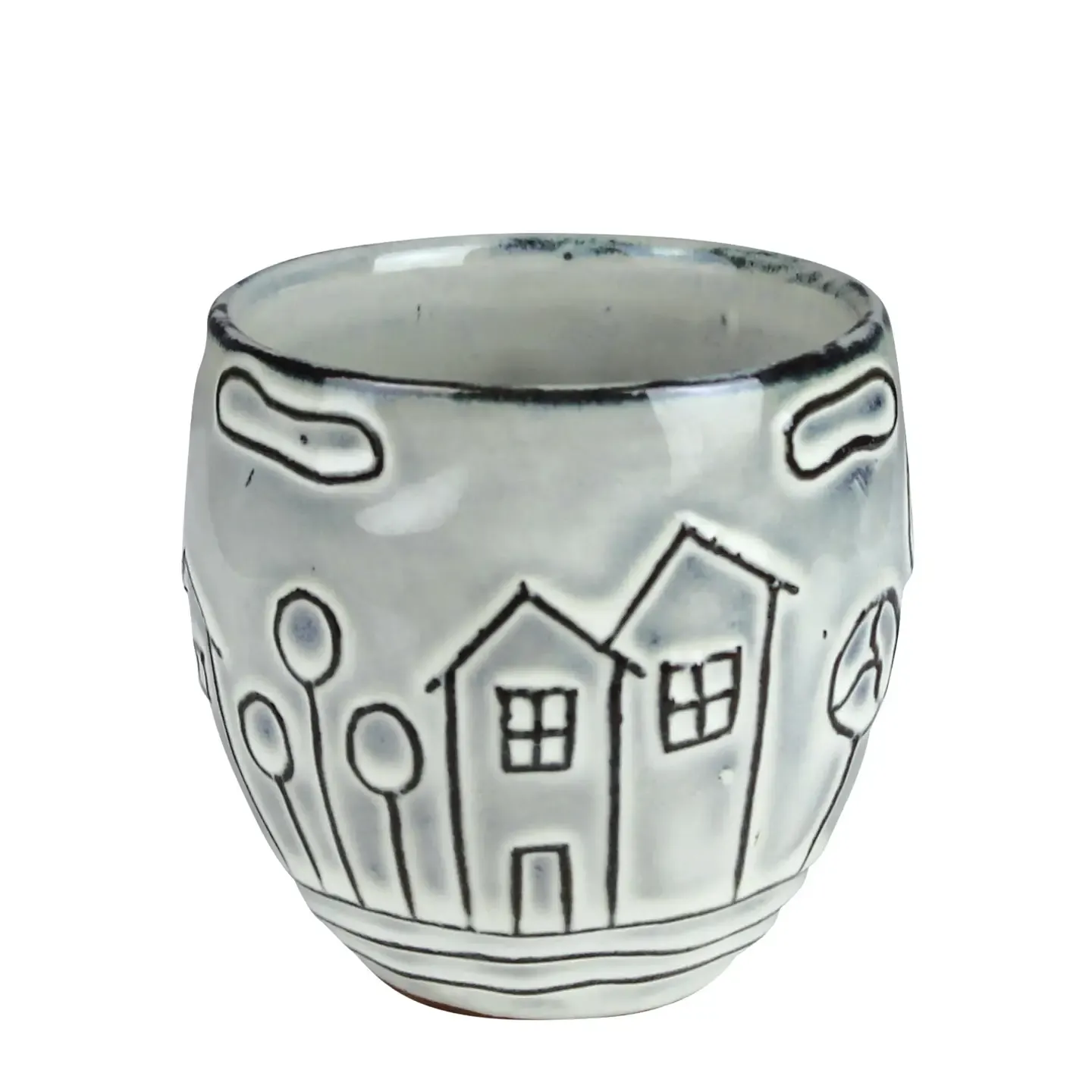Ceramic House Planter Medium