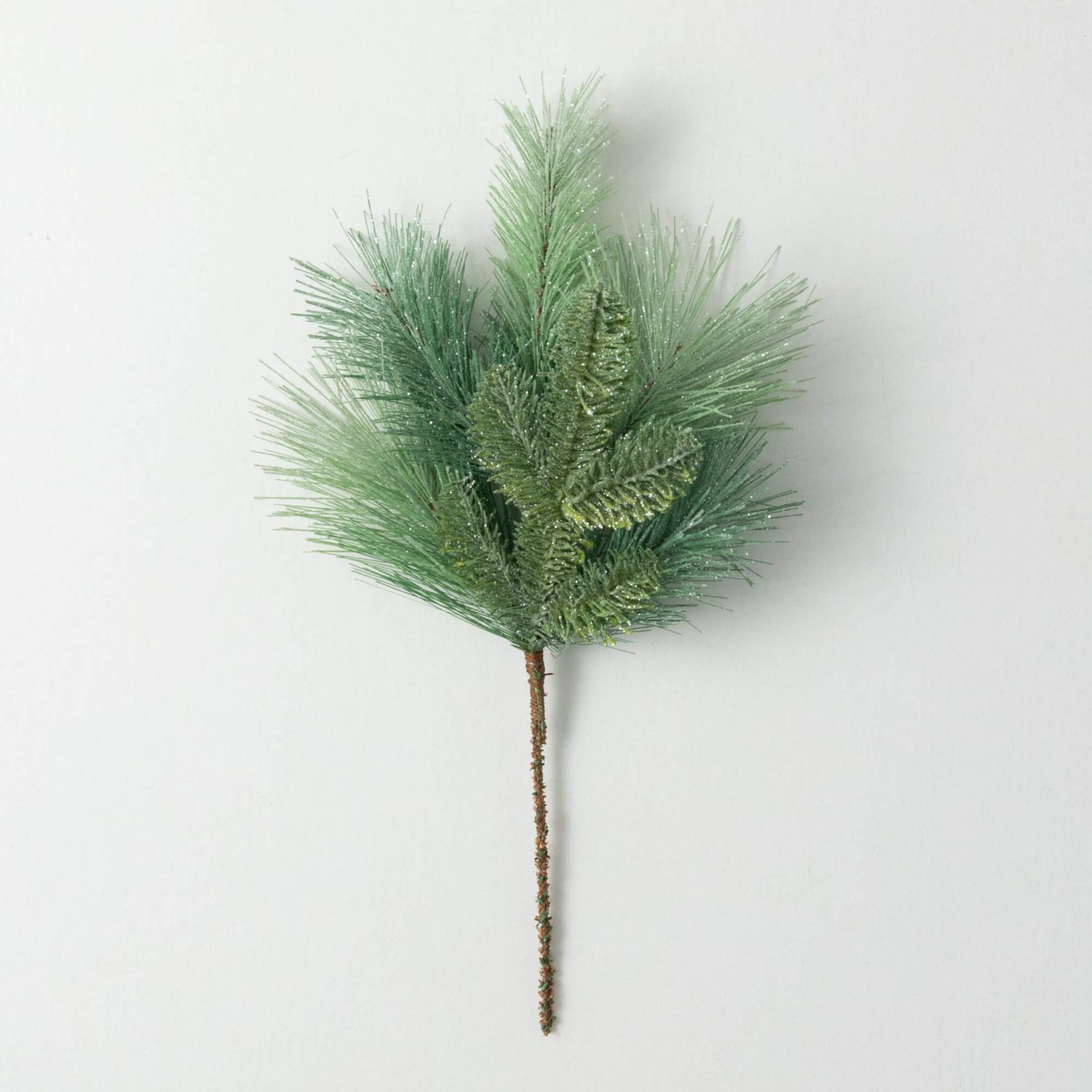 Frosted Pine Pick 11.5&quot; L x 3.25&quot; W x 18&quot; H Final Sale