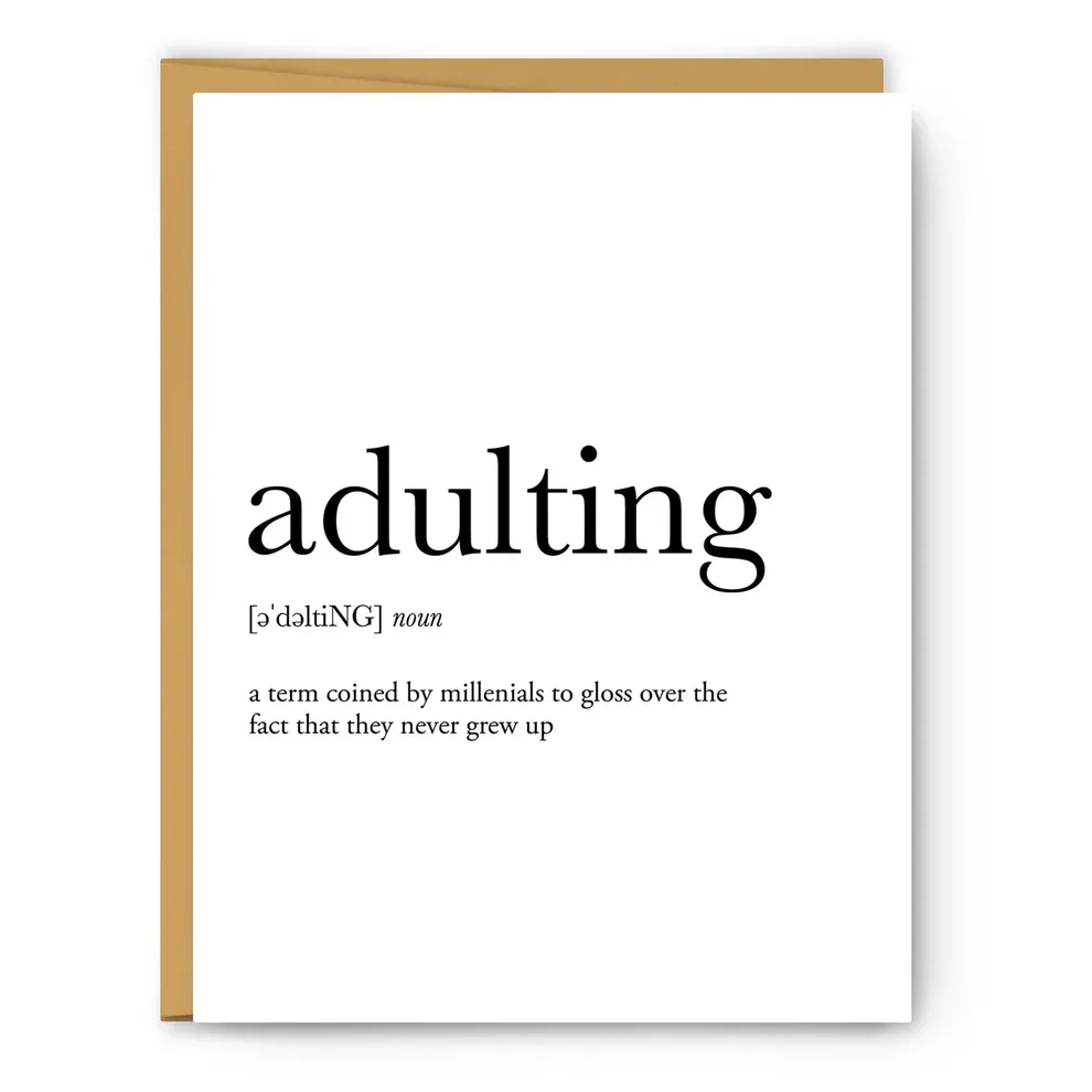 Card Adulting