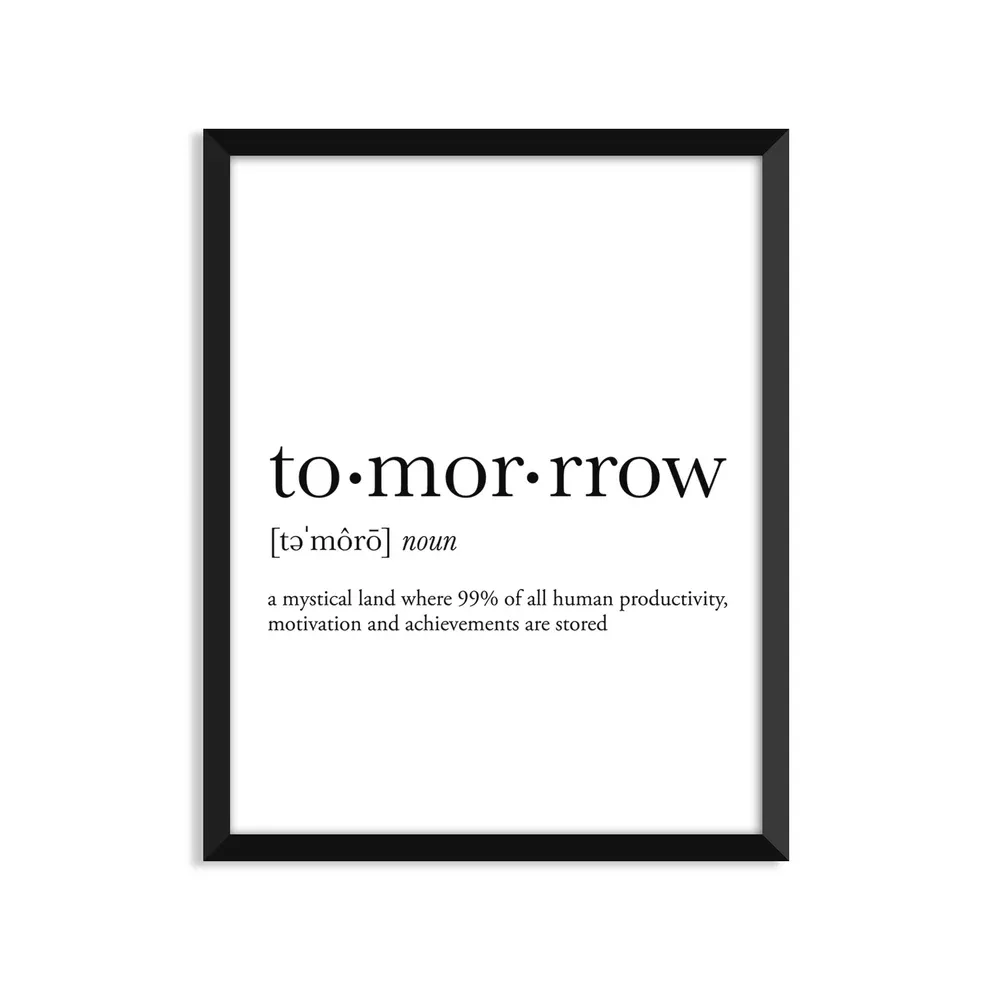 Card Tomorrow Definition