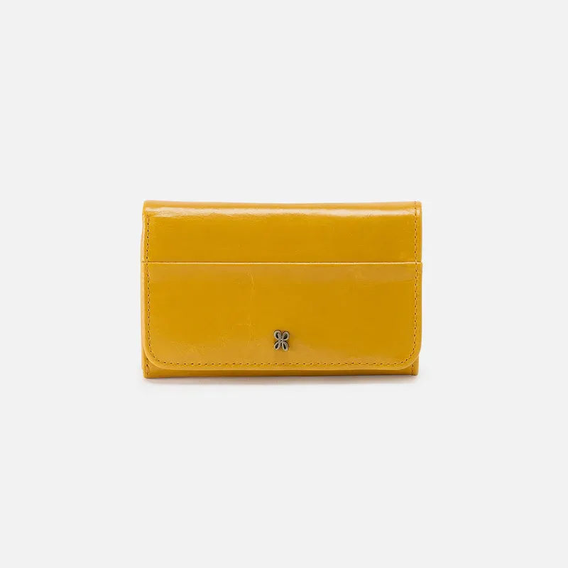 Hobo Jill Trifold Wallet Sun Glow