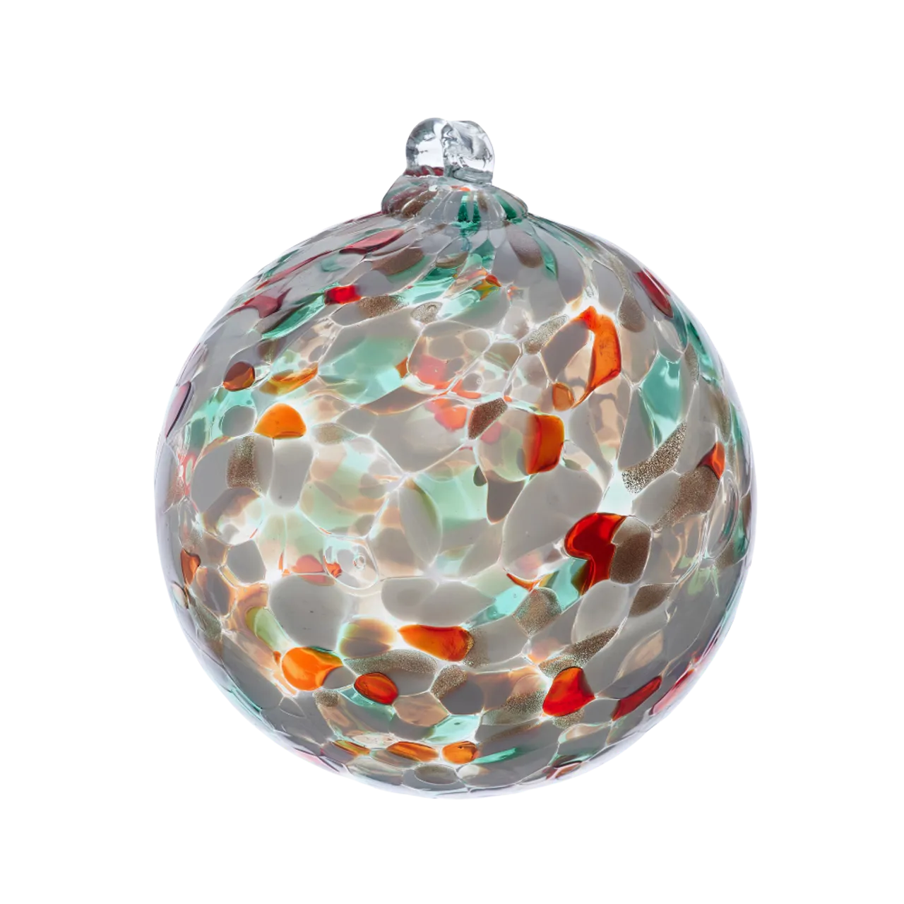 Holiday Calico Ball 3&quot; FINAL SALE