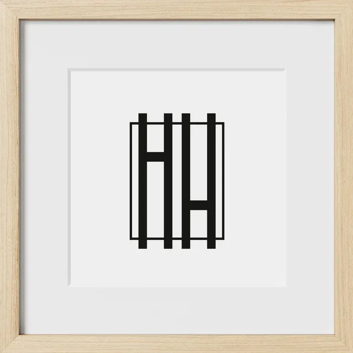 Natural Oak Wood Frame With Plexiglass Cover 12&quot;x12&quot;