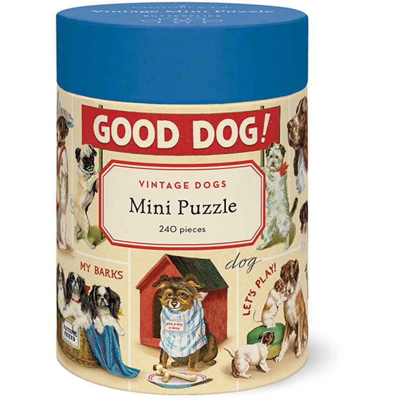 Vintage Dogs 240 Piece Vintage Mini Puzzle