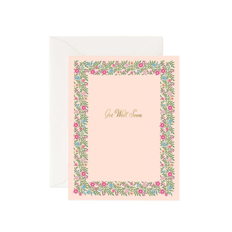 Card Get Well Soon Blush