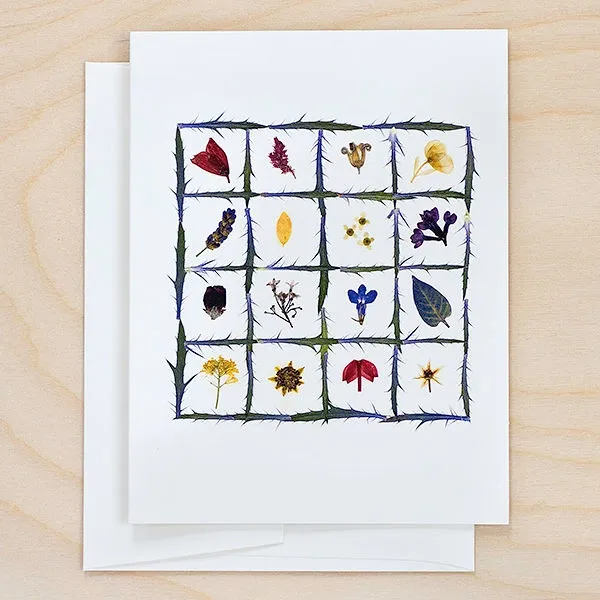 Card Flower Quilt