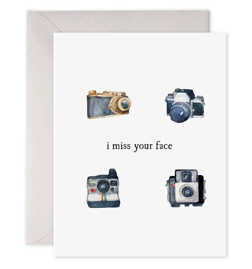 Card I Miss Your Face