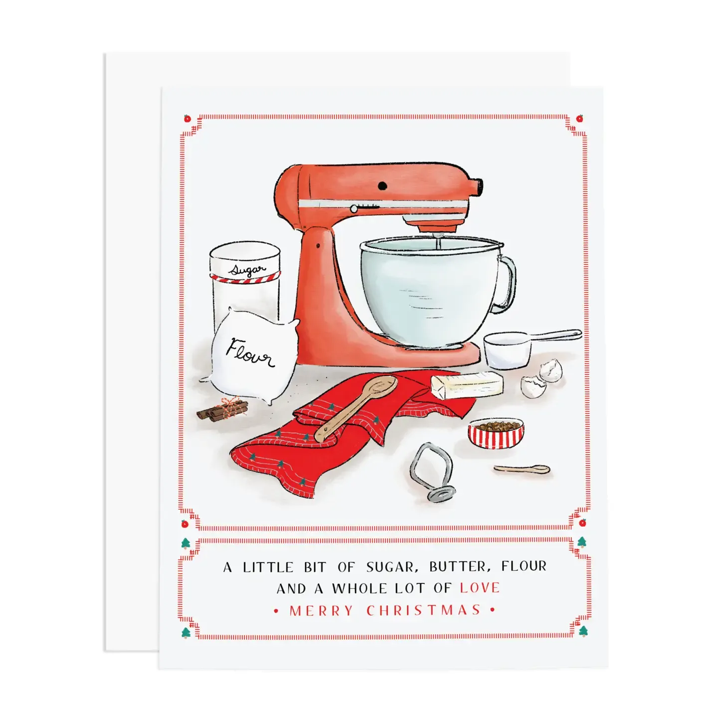 Card Christmas Ingredients