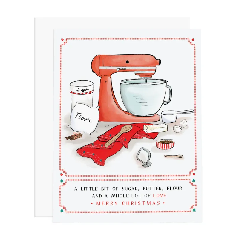 Card Christmas Ingredients