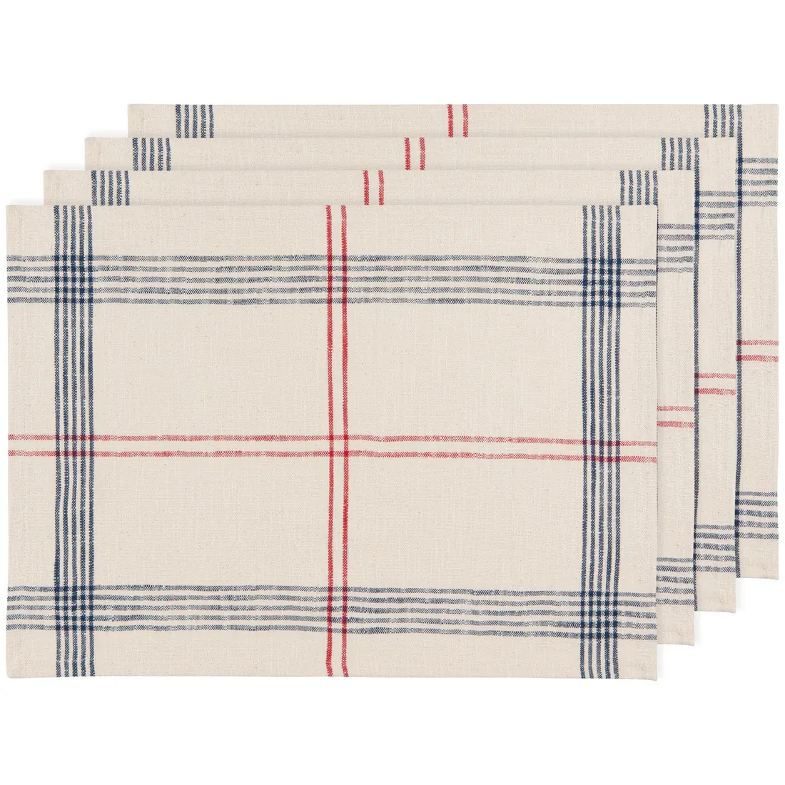 Set Of 4 Placemats In Vintage French Manon
