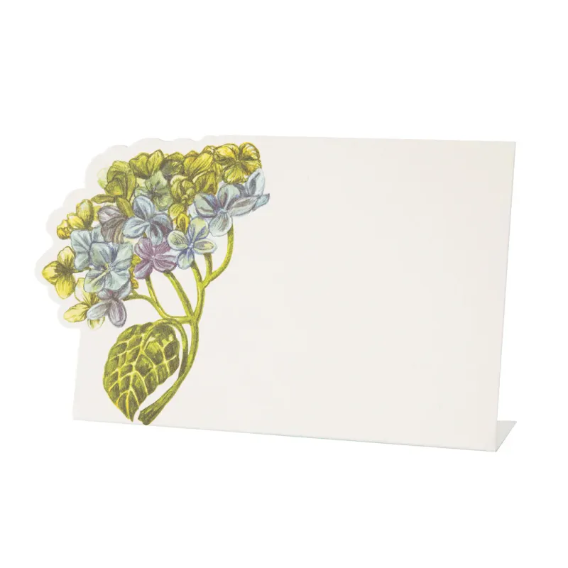 Place Cards Hydrangea Pack Of 12