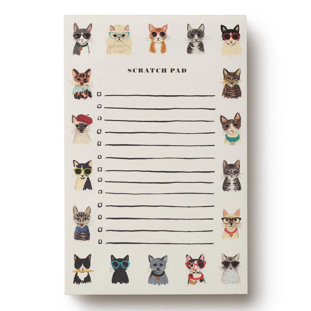 Rifle Paper Co. Notepad Cool Cats