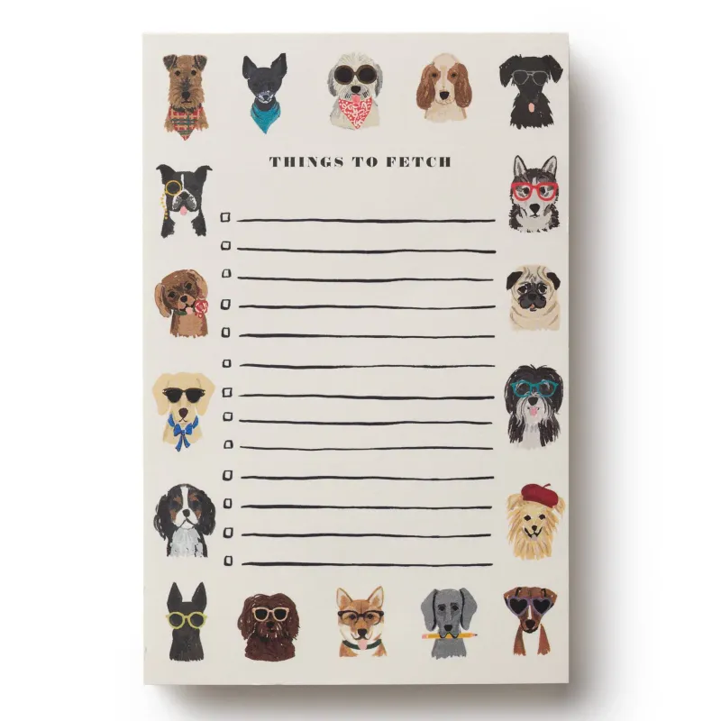 Rifle Paper Co. Notepad Dog Days