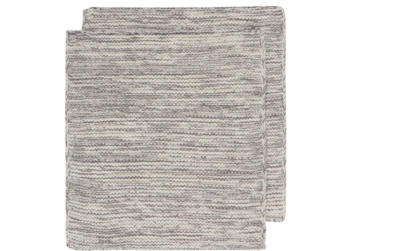 Heirloom Dish Cloths Set Of 2 Shadow