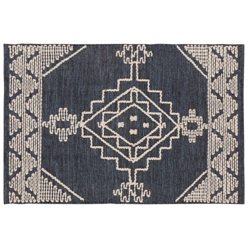 Cotton Woven Rug In Courtyard 2&#39;x3&#39;
