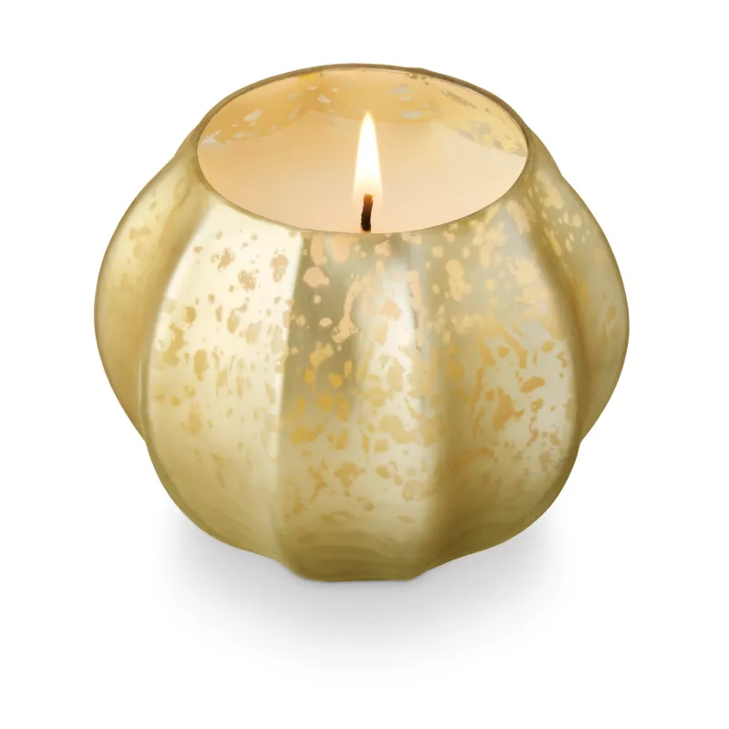 Illume Leaves And Acorn Pumpkin Mercury Candle