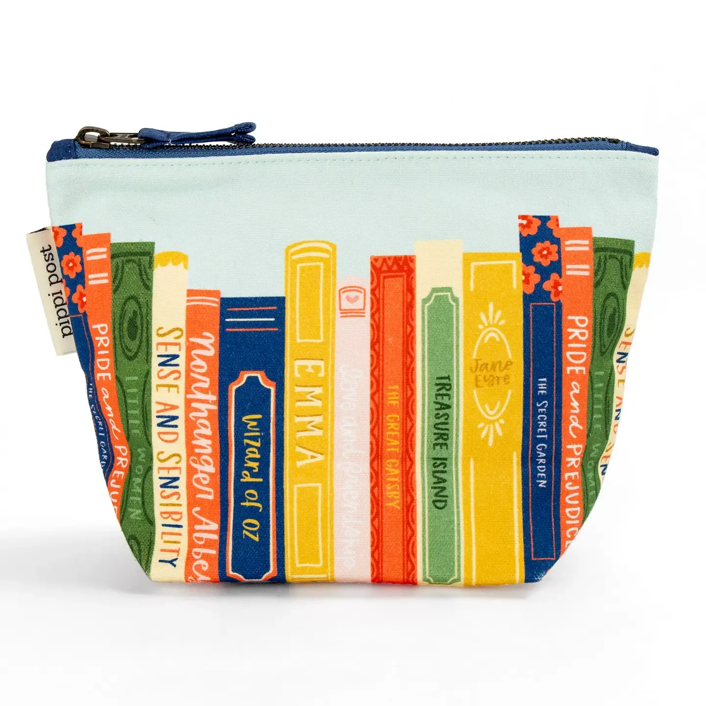 Books Canvas Pouch