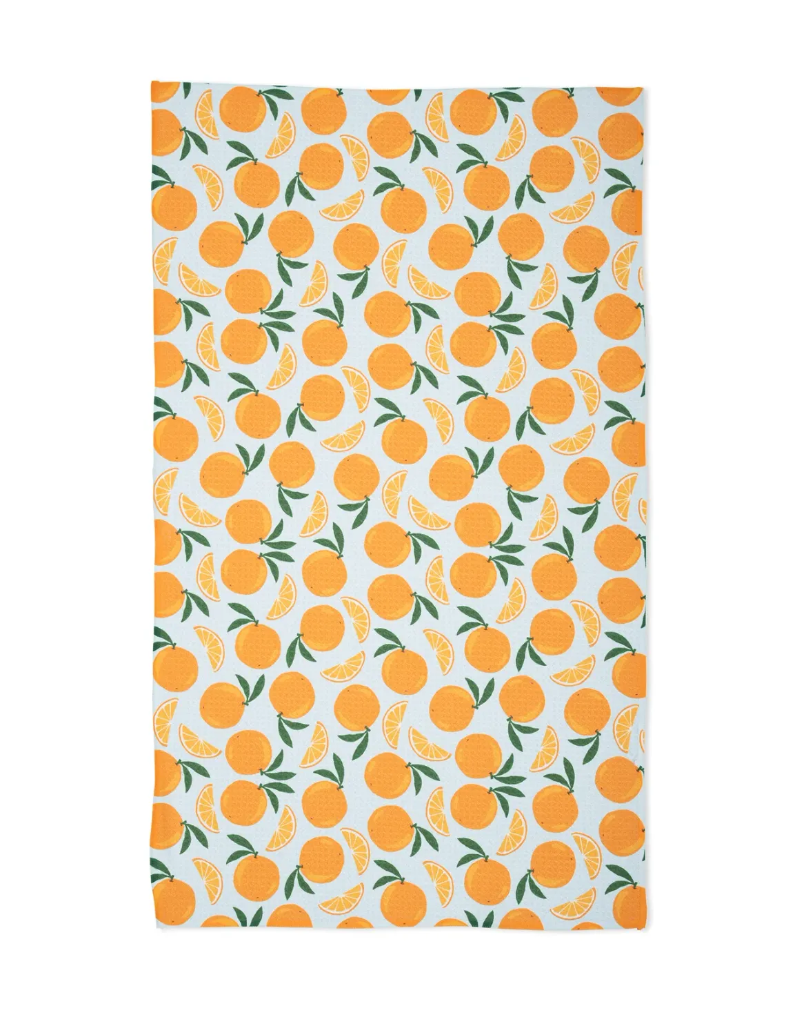 Geometry Tea Towel Sweet Orange