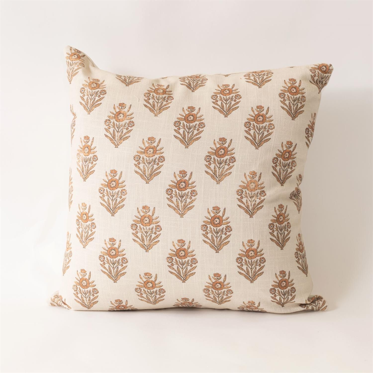 Pillow Block Print Silhouette Small 18&quot; H x 18&quot; W